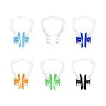 6Pcs Swimming Nose Clip,Soft Silicone Nose Clips Swimming,6 Colors Waterproof Silicone Nose Plugs Kids Swimming Nose Clip Swim Nose Training Protector Plug for Kids Adults Beginners Free Divers