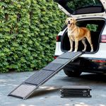 CO-Z Dog Ramp for Car, 160 cm Foldi