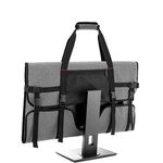 Trunab Travel Carrying Case for 27" LCD Screens and Monitors, With Padded Velvet Lining, Protective Monitor Bag Compatible With iMac 27" and Accessories