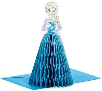 Hallmark Paper Wonder Disney Frozen Pop Up Birthday Card, Encouragement Card, All Occasion Card (Honeycomb Elsa)