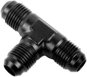 EVIL ENERGY 6AN Male Flare Tee Fitting Adapter T Union Aluminum Black