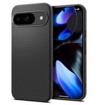 Spigen Case for Pixel 9 / Pixel 9 Pro Case [Made for Google], Liquid Air Designed for Google Pixel 9 / Pixel 9 Pro - Matte Black