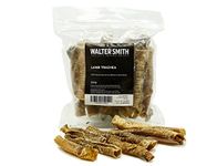 Walter Smith Natural Lamb Trachea 200g – 100% Natural Dog Treat – No Artificial Colours or Preservatives – Natural Dog Chew