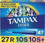 Tampax Pearl Tampons Trio Pack, wit