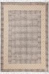 CASAVANI 2.6x8 Runner Rug Kilim Rug Handmade Boho Rug Oriental Rug Beige Black Cotton Area Rug Easy Washable Rug Flatweave Rugs for Small Bedroom Runner Kitchen Runner Hallway Stair Runner