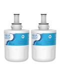 AQUA CREST Refrigerator Water Filter, Compatible with Samsung® Aqua Pure Plus DA29-00003G DA29-00003B DA97-06317A DA61-00159A HAFCU1/XAA HAFIN2/EXP APP100 WF289 (2)