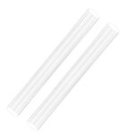 AIEX 2 Pieces Acrylic Clay Rollers Hollow Design Tube Clay Roller Acrylic Rolling Pin for Clay Art Craft DIY Polymer Clay Tool, Hollow Material