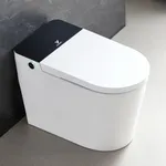 One-Piece Toilets, Tankless Toilet, Elongated Smart Toilet Bowl for Bathroom, Dual 1.0/1.28 GPF Foot Sensor Power Flush, 18 inch Comfort ADA Height Soft-Close Seat, 12" Rough-in, CEC Certified