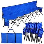 Topeakmart 6 Seats Portable Folding