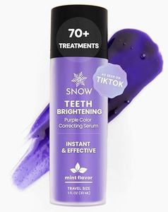 SNOW Teeth Brightening Purple Serum | Gentle & Enamel Safe Instant Brightening for Brighter Smile | Dental Care, Hygiene, & Tooth Care | Bright Smile for Events & Daily Confidence | 2 Month Supply