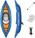Bestway Hydro Force Cove Champion Inflatable 1 Person Outdoor Water Kayak Set