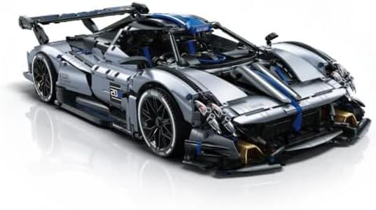 1:8 Scale 3526 PCS Highly Detailed Hypercar Building Blocks Sets for Adults
