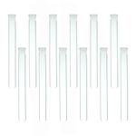 Norchemist Borosilicate Glass Round Bottom Test Tube with Rim (20 x 150 mm (12 Pack))