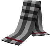 NX-Men's winter plaid scarf windpro