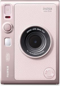 Instax Mini EVO Hybrid Instant Camera – Gentle Rose