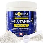 Promise L-Glutamine Powder 50g 5000mg for Gut Health, Unflavored Non GMO Post and Pre Workout Amino Acids Supplement, L Glutamine Digestive System Support, 50 Servings