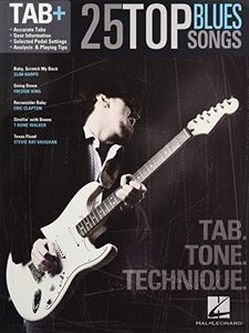 Hal Leonard 25 Top Blues Songs Tab Tone Technique Book