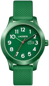 Lacoste Analogue Quartz Watch for Kids LACOSTE.12.12 KIDS Collection with Green Silicone Bracelet - 2030001