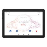 Baatu Enable Tab (10’1 Display) All-in-One Combo | Parental Control Tablet for Children | Space Grey Tablet with Dual Speakers, 4G Calling + Black Smart Flip Cover + Crystal Clear Display Guard