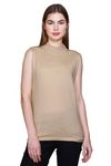 GODFREY high Neck Sweaters for Women Beige