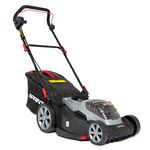 Sprint 2x18V (36V) Lithium-Ion 44cm Cordless Lawn Mower 440P18V, Powered by Briggs & Stratton, up to 640 m2, Including 2x 5Ah Battery and Dual Charger, 5 Years Warranty