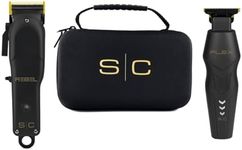 StyleCraft Flex Trimmer and Rebel Clipper Super Set with Tight Guards, Accessories and Travel Case