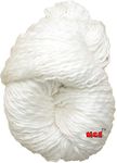 M.G ENTERPRISE Sumo Knitting Chunky Yarn Thick Wool, White 500 gm Best Used with Knitting Needles, Crochet Needles Wool Roving Yarn for Knitting. by M.G ENTERPRISE, Grey