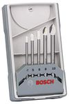 Bosch Professional 5 pcs. CYL-9 SoftCeramic Tile Drill Bit Set (for soft ceramic tiles, Ø 4-10 mm, Accessories drill driver)