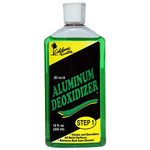 CALIFORNIA CUSTOM Products – Aluminum Deoxidizer Cleans & Deoxidizes Metal Surfaces, Removes Rust, Great for Aluminum, Brass, Copper, Chrome, Silver, Stainless & Gold, 12oz