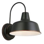 Design House 519504 Mason 1 Light Wall Light, Oil Rubbed Bronze