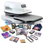 My Print | Next Gen-1 | AutoMatic Heat Press Machine 15x15 | For DTF Printing | Sublimation Printing | Vinyl Printing | Tshirt Printing Machine with 2D Mobile Cover | Cushion | Mousepad any many more for Business Supplies Products [Size 15x15 Inch]