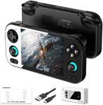 Anbernic RG476H Retro Handheld Game Console 4.7-inch LTPS in-Cell Screen No Card Android 13 System 128G Storage Support AI Functions 3D Hall Effect Joystick WiFi Bluetooth HD and TV Output Black