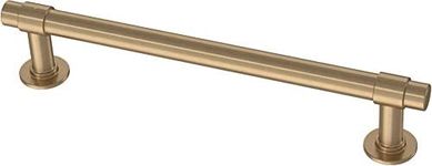 Franklin Brass Francisco (10-Pack) Cabinet Handles 5-1/16" Hole to Hole Champagne Bronze Kitchen Cabinet Pulls Drawer Handles Cabinet Hardware Dresser Gold Drawer Pulls P29618Z-CZ-B