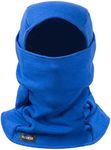 REDESS Warm Fleece Balaclava Windproof Ski Mask Cold Weather Face Mask Motorcycle Balaclava Hood Warmer Winter Sports Cap Blue