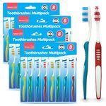 32pk Toothbrushes Multipack | Manual Toothbrush Multipack | Soft Toothbrush for Adults | Family Toothbrush Pack | Toothbrush Manual | Tooth Brush | Tooth Brushes | Teeth Brushes