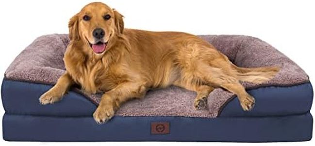 Orthopedic Dog Bed for Large Dogs up to 70/100lbs, Dog Sofa with Removable Washable Cover with Waterproof Lining Dog beds