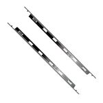 Stove Counter Gap Cover,Stove Gap Covers Space Aluminum, Kitchen Stove Gap Filler, Left and Right 2 PCS (Silver)