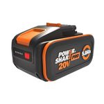 Worx WA3645 PowerShare Pro: High-Capacity 20V 5.0Ah Lithium Battery with BMS and Intelligent Power Control for Extended Runtime and Performance