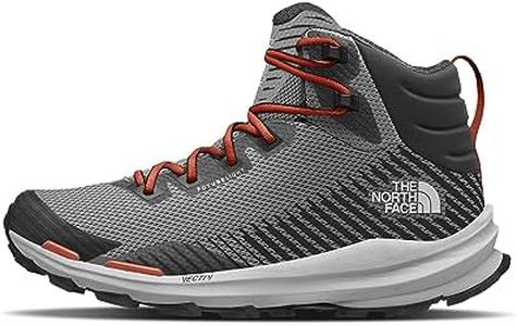 THE NORTH FACE Men's VECTIV Fastpack Mid FUTURELIGHT Hiking Shoe, Meld Grey/Asphalt Grey, 8