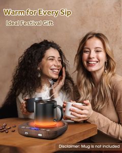 MQFORU Coffee Mug Warmer – Electric Beverage Heater for Desk
