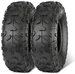 MaxAuto ATV Tires 19x7-8 19x7x8 19x7 8 ATV UTV Off-Road Tire All-Terrain Mini Bike Tire 4PR Tubeless Sport-tire, Set of 2