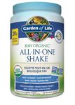 Garden of Life Raw All-in-One Nutritional Shake, Vanilla, (28 servings- 969g.) Packed with 20 grams of Certified Organic Plant Protein packed with incredible nutrition to help build lean muscle.Assists in the building of lean muscle when combined with regular training and a healthy balanced diet