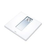 Beurer 725.3 PS160 Acrylic Electronic Bathroom Scales with Extra Large Display (White)