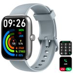 Smart Watch for Men Women with Bluetooth Call, Alexa Built-in, Heart Rate & Sleep Monitor, 1.83" DIY Dial Fitness Watch with 100+ Sport Modes, IP68 Waterproof, Compatible with Android iOS