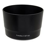 Fotodiox Dedicated Lens Hood, for Canon EF-S 55-250mm F/4-5.6 is STM Lens As Canon ET-63