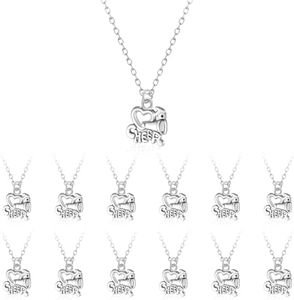 Inbagi 12 Pcs Softball Necklace Sport Theme Gifts for Grils Softbal Pendant Softball Jewelry for Softball Game Fanteen Youth Women Kids Player Accessories, Metal, alloy