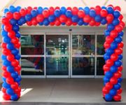 B J Creation Rectangle Arch Balloon Decoration Stand-Shape Made Of Pvc Plastic Pipe 7Ft In Width And 6.2Ft Height Suitable For Birthday, Anniversary All Special Occasions. 16 Piece