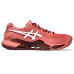 ASICS Women's Gel-Resolution 9 Tennis Shoes, Light Garnet/White, 7 UK