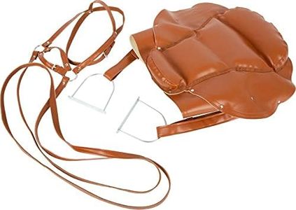 small foot 11906 Wooden Horse Saddle and Bridle Set, for The Garden or Nursery, with Accessories, for Ages 3+ Years Toys, Multicolor