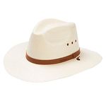 Stetson Los Alamos Straw Hat OSLAMS, Natural, Small
